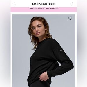 ALO SoHo Pullover